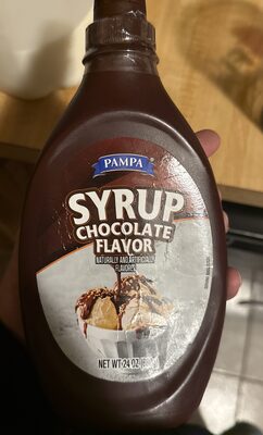 Syrup chocolate flavor