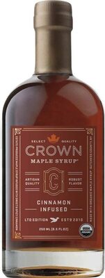 Syrup maple cinnamon infused