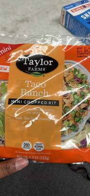 Taco Ranch MINI CHOPPED KIT