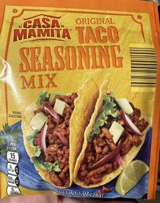 Taco seasoning mix