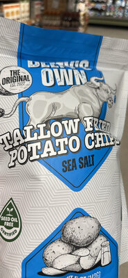 Tallow Fried Potato Chips Sea Salt