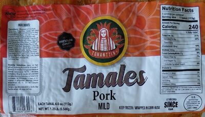 Tamales Pork Mild
