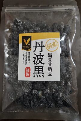 Tanbaguro sugar flavored black soybeans