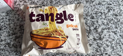 tangle garlic oil pasta