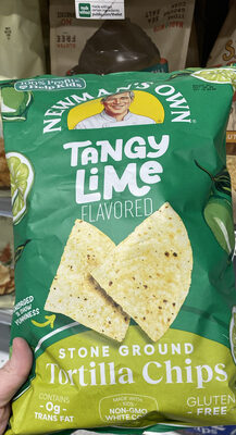 Tangy Lime Flavored Tortilla Chips