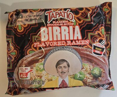 Tapatio Birria Flavored Ramen