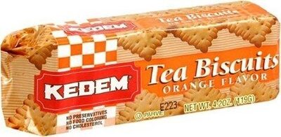 Tea biscuit orange