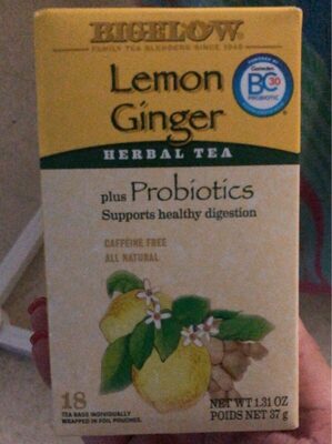 Tea lemon ginger