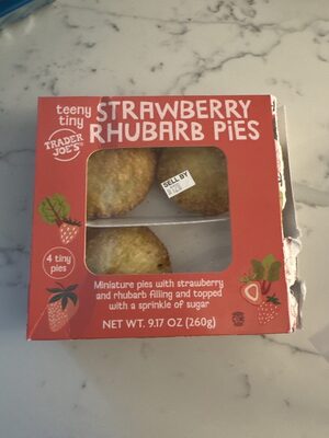 Teeny Tiny Strawberry Rhubarb Pies