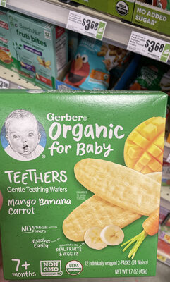 TEETHERS Mango Banana Carrot