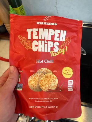 Tempeh Chips Hot Chili