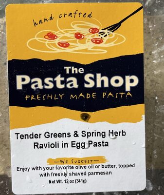 Tender Greens & Spring Herb Ravioli