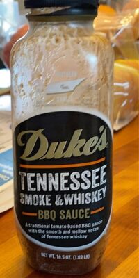 Tennessee Smoke and Whiskey BBQ sauce