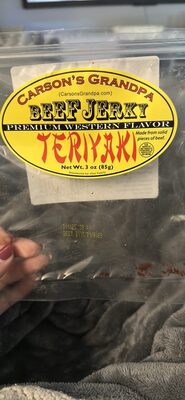 TERIYAKI BEEF JERKY