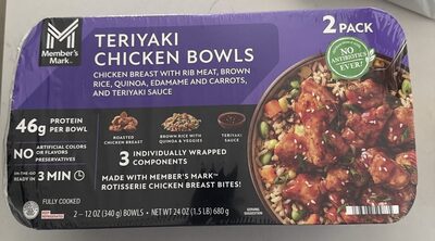 TERIYAKI CHICKEN BOWLS