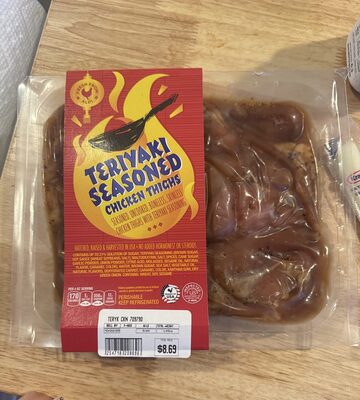 Teriyaki Seasoned Chicken Thighs