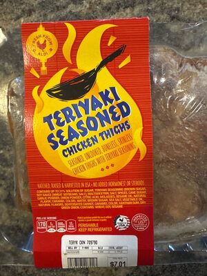 Teriyaki Seasoned Chicken Thighs