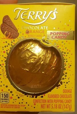 Terry's Chocolate Orange with Popping Candy