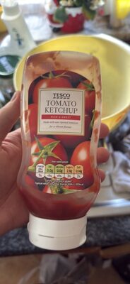TES 10 TESCO TOMATO KETCHUP RICH & SWEET Made with