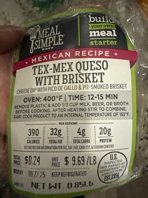 Tex Mex Queso Brisket