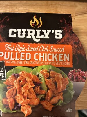 Thai Style Sweet Chili Sauced Pulled Chicken