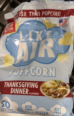 Thanksgiving Dinner Puff corn