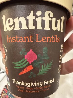Thanksgiving Feast Instant Lentils