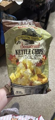 Thanksgiving Stuffing Seasoned Kettle Chips