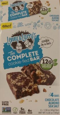 The Complete Cookie-fied Bar-Chocolate Almond Sea Salt