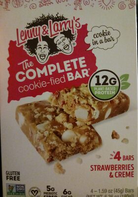 The Complete Cookie-fied Bar- Strawberries & Creme