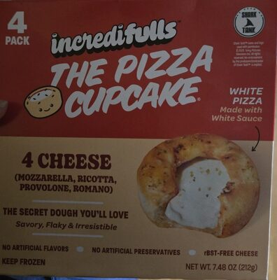 THE PIZZA CUPCAKE 4 CHEESE