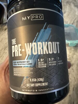 The Pre-Workout Blue Raspberry