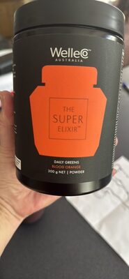THE SUPER ELIXIR DAILY GREENS BLOOD ORANGE