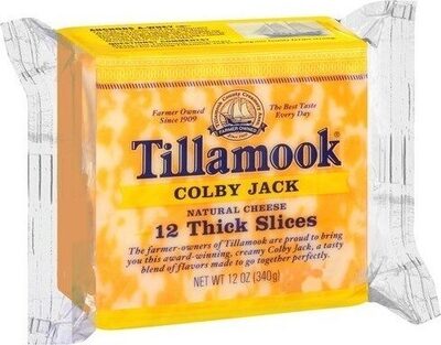 Thick Colby Jack Cheese Slices