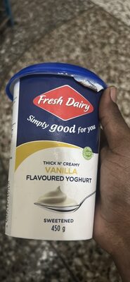 THICK N’ CREAMY VANILLA FLAVOURED YOGHURT