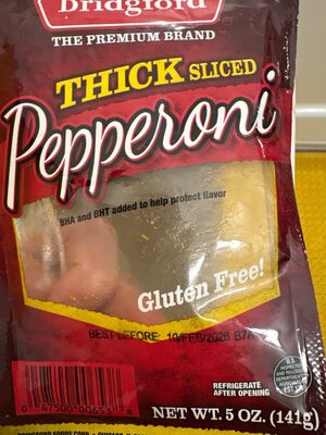 Thick Sliced Pepperoni