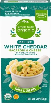 Thick white cheddar macaroni & cheese