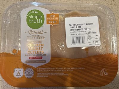 Thin Chicken Breast Cutlet