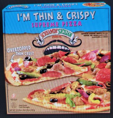 Thin & Crispy Supreme Pizza
