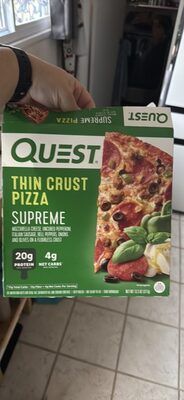 Thin Crust Pizza Supreme