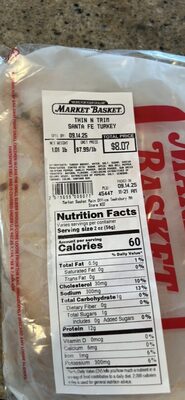 THIN N TRIM SANTA FE TURKEY