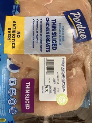 Thin Sliced Chicken Breasts