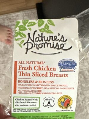 Thin Sliced Chicken Breasts