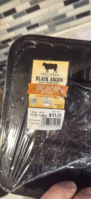 Thin Sliced Sirloin Tip Steak