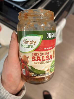 Think & chunky salsa