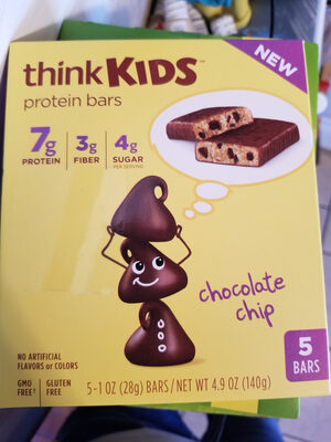 Think! kids chocolate chip bars