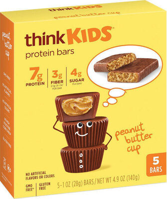 Think! kids peanut butter bars