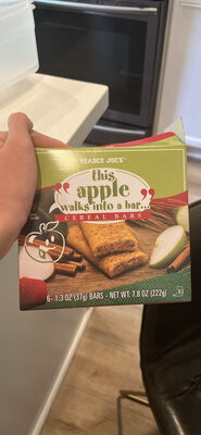 This Apple Walks Into A Bar... Cereal Bars