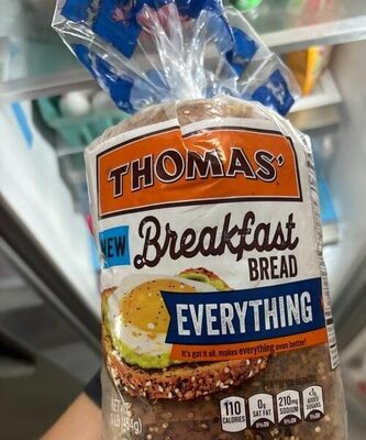 Thomas’ everything breakfast bread