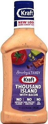 Thousand island with bacon